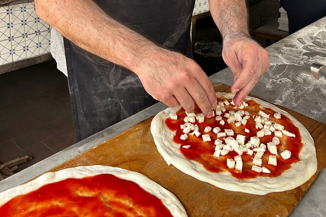 Sorrento Pizza Making Class with Local Pizzaiolo Hands on 100% - The view is part of the meal
