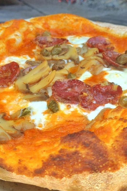Sorso: pizza workshop in a villa with dinner - Dinner under the pines