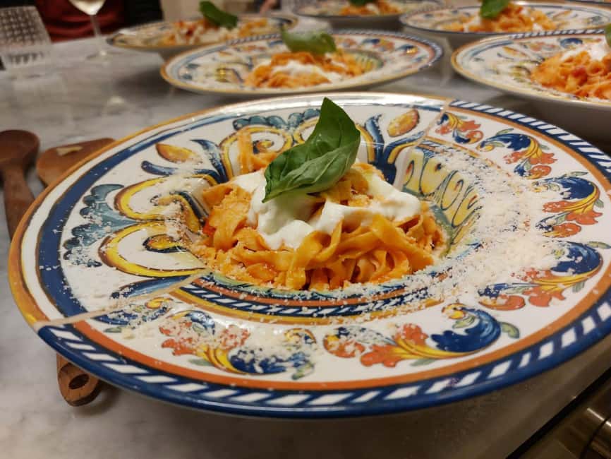 Super Fun Pasta and Gelato Cooking Class by the Vatican - Who gets the best value at $115