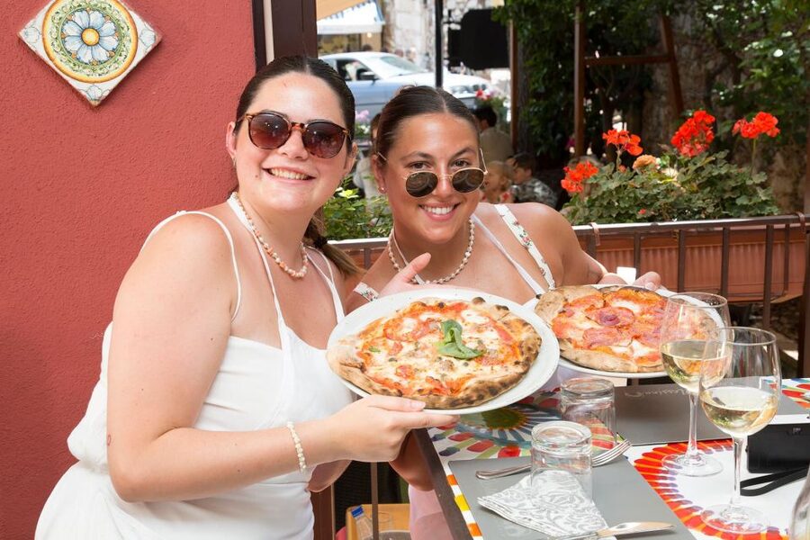 Taormina Pizza making class - Pasta, pizza, and a long Sicilian lunch