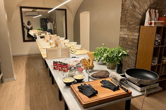 Top Class in Fettuccine, Ravioli, and Tiramisu - Sitting down to eat what you made