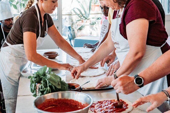 Toss, Bake, Cheers! - Sorrento Pizza Making Class with Wine - Olive oil, mozzarella, and a taste of Sorrento first