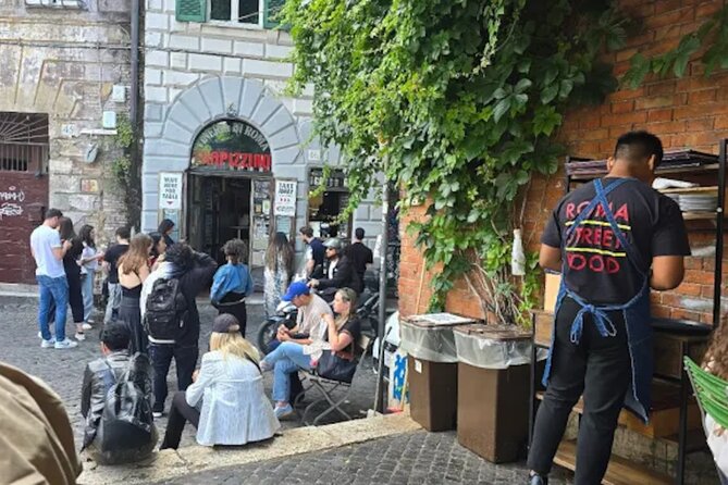 Trastevere Rome Walking Food Tour: Pasta, Wine and Gelato - The first bite: supplì at Appetito Pizza Gourmet