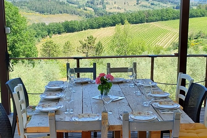 Truffle Hunting in Chianti, pasta class and lunch - Lunch with truffle tagliatelle and Chianti views