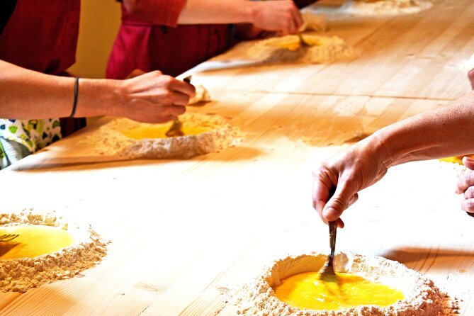 Tuscan Cooking Class -Traditional Pasta Menu - Bruschette, tiramisu, and the four-course meal