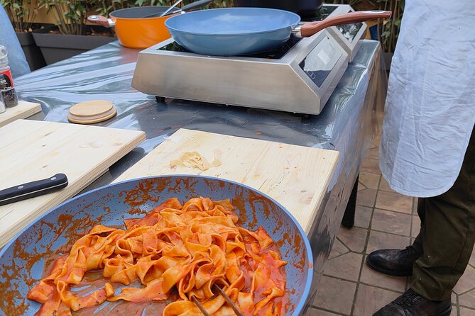 Vatican Pasta class with full wine tasting 4wines in cozy rooftop - Tiramisu Without the Restaurant Mystery