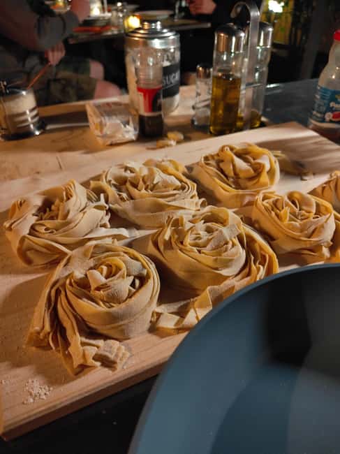 Vatican Pasta Class with wine and tiramisù - Making tiramisu as your own dessert