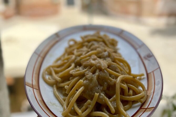 Venice Hands-On Bigoli Pasta Class : Cook & Taste Local Recipes - Kneading, pressing, and saucing the bigoli
