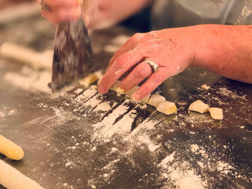 Venice: Pasta and Tiramisu Cooking Class with Wine - Starting with dough, flour, and fresh fettuccine
