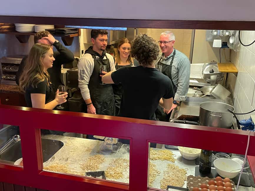 Venice: Pasta Carbonara Cooking Class with Wine - Cooking Carbonara at Al Vapore Jazz Club