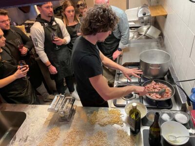 Pasta Carbonara Cooking Class with Wine