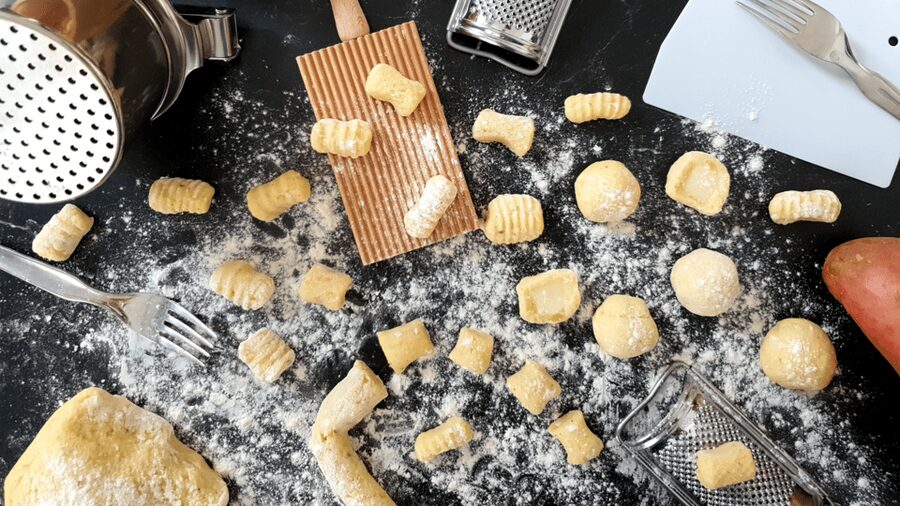 Verona: My Granny's secrets making gnocchi - Eating the gnocchi you made