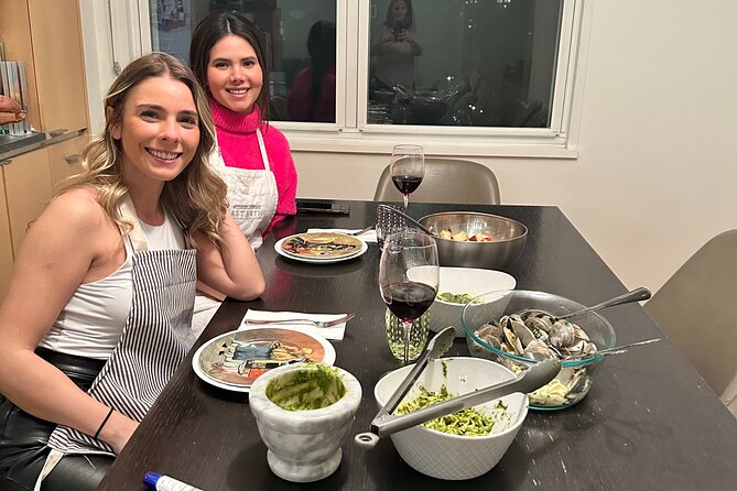 Viator Exclusive: Pasta Cooking Class & Dinner -Greenwich Village - Making pesto two ways with basil and pine nuts