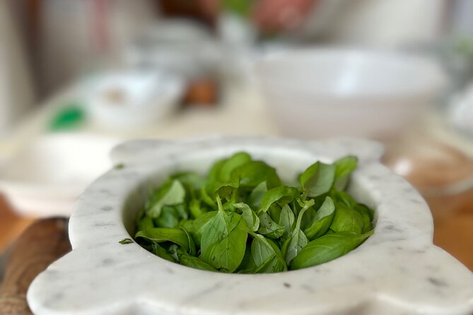 With Tiziana Cooking Class for Pesto , Gnocchi and Tiramisù - A three-course lesson you can actually follow