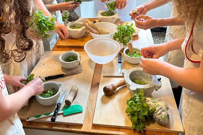 With Tiziana Cooking Class for Pesto , Gnocchi and Tiramisù - What the meal includes after the cooking